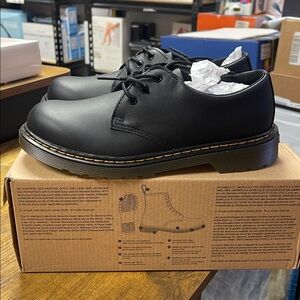 Dr. Martens Black Leather Oxfords